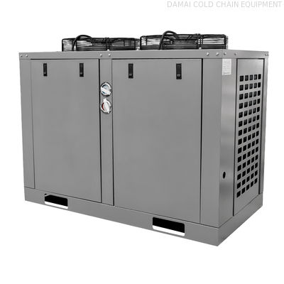 R-507A Refrigerant Type Commercial Refrigeration Condensing Unit with Galvanized Steel Cabinet Material