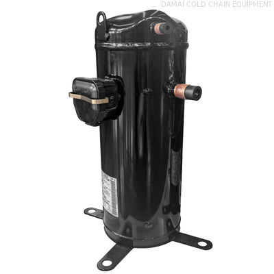 700*350*350 Mm Dimension Air Compressor For Walk In Cooler And Air Conditioner Belt Driven Transmission Way