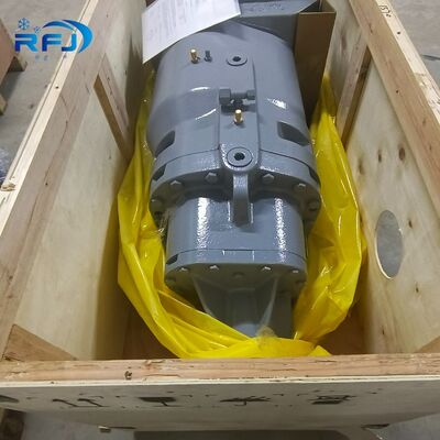 06TUW554 160HP R134a Water Cooled Cold Room AC Screw Compressor With Economizer